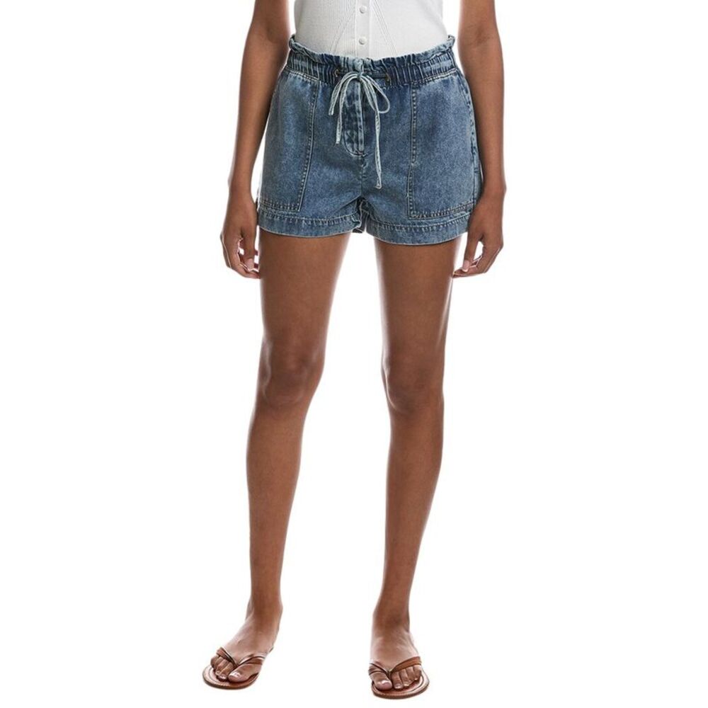 Current/Elliott Womens  Denim Short, Blue